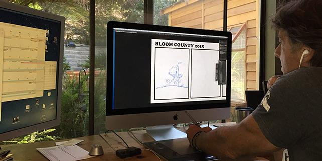 Photoshop helps bring Bloom County into 2015