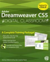 Dreamweaver CS5 Digital Classroom Book with video training 